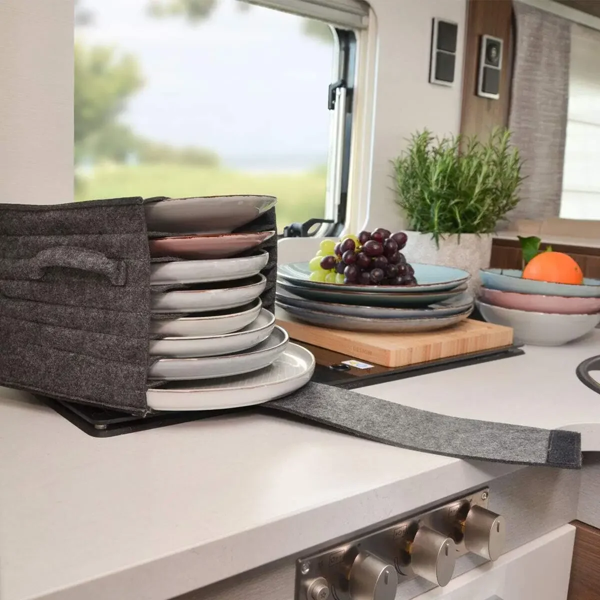 1 unidade Organizador de Feltr - Camping Cooking Meals avaliação e preço