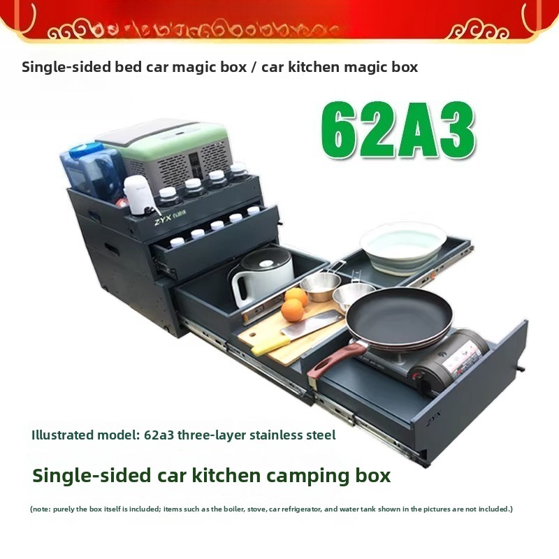 Cozinha Portátil e Caixa de Ar - Camping Cooking Kitchen avaliação e preço