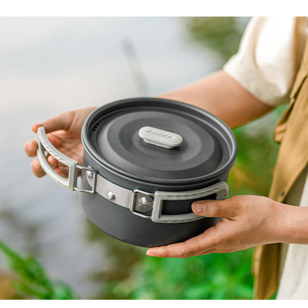 Naturehike conjunto de panelas - Camping Cooking Set avaliação e preço