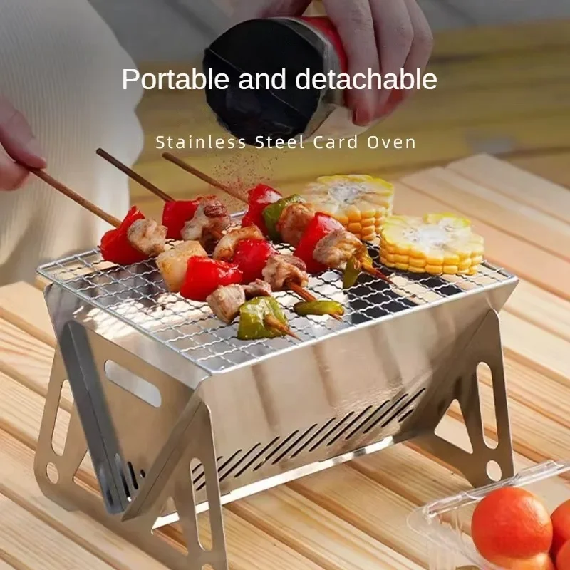 Churrasqueira Portátil Dobráve - Camping Cooking Mesh avaliação e preço