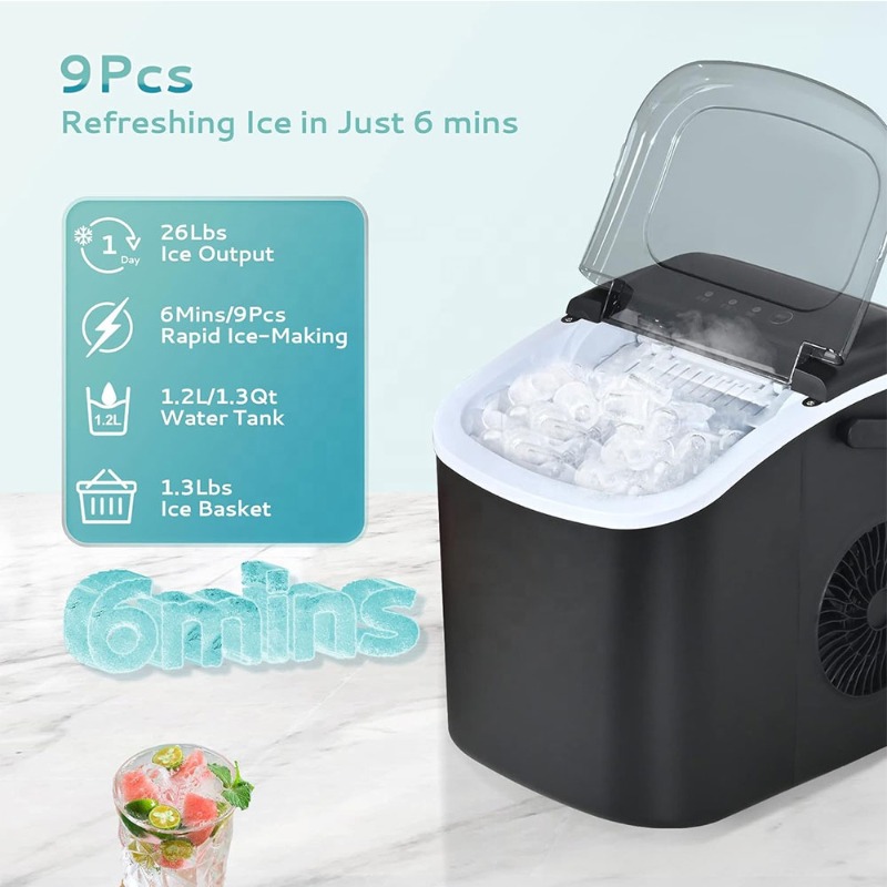 Máquina de Gelo Portátil de Ba - Camping Cooking Kitchen avaliação e preço