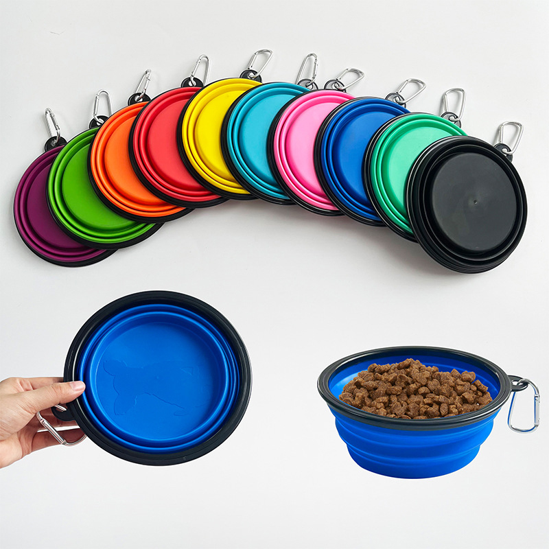 Tigela Dobrável de Silicone pa - Camping Cooking Meals avaliação e preço